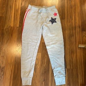 Vintage Havana patchwork jogger